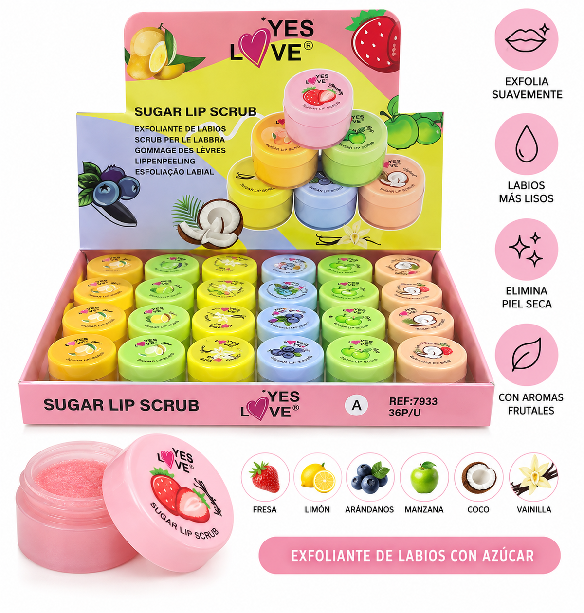 Cacao exfoliante labios