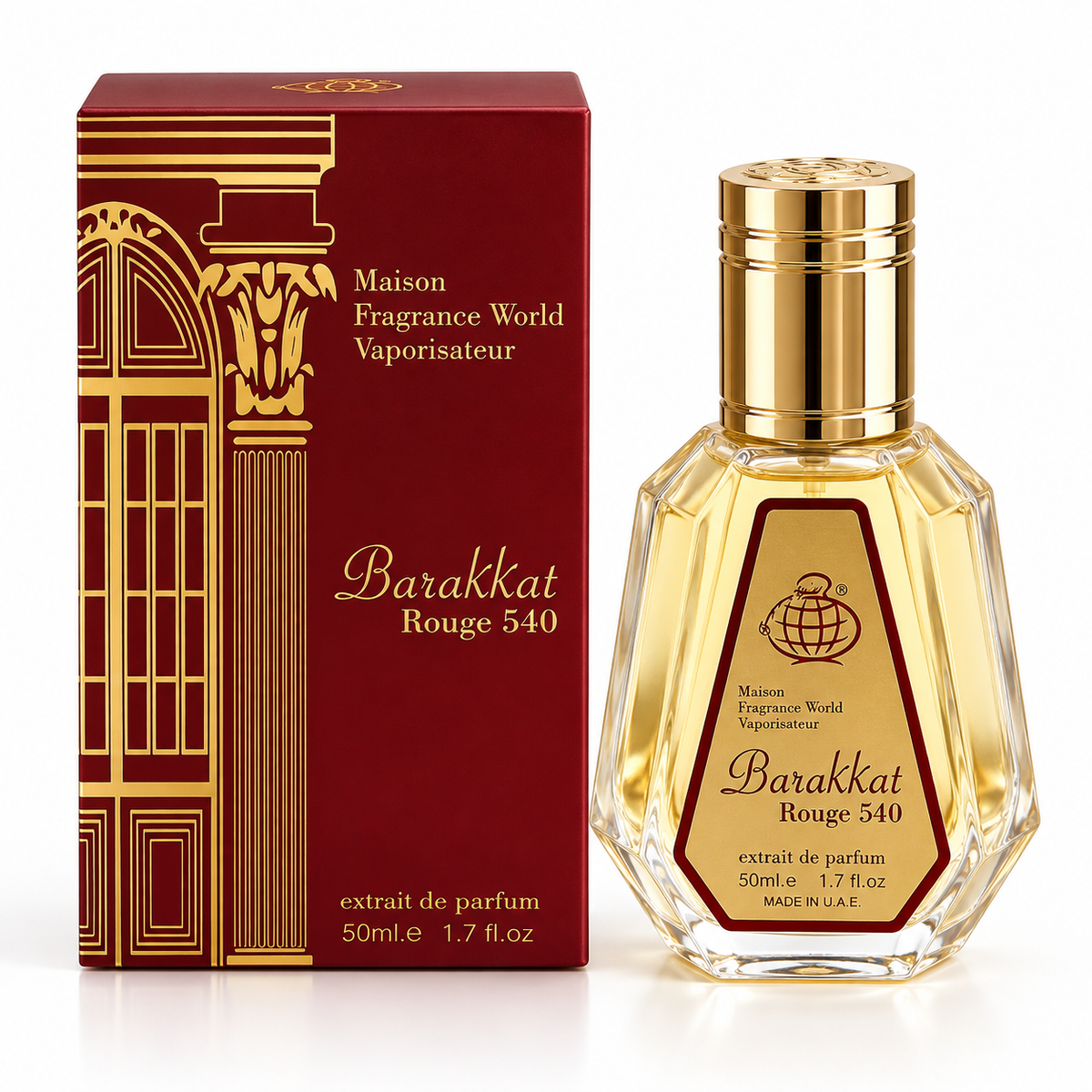 Extracto de perfume barakkat rouge 540 p