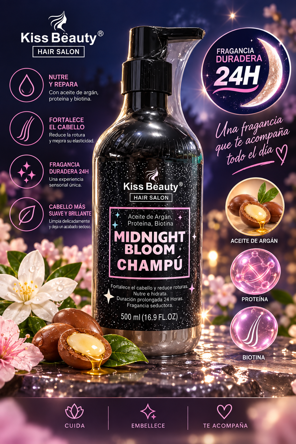 Champú midnight bloom