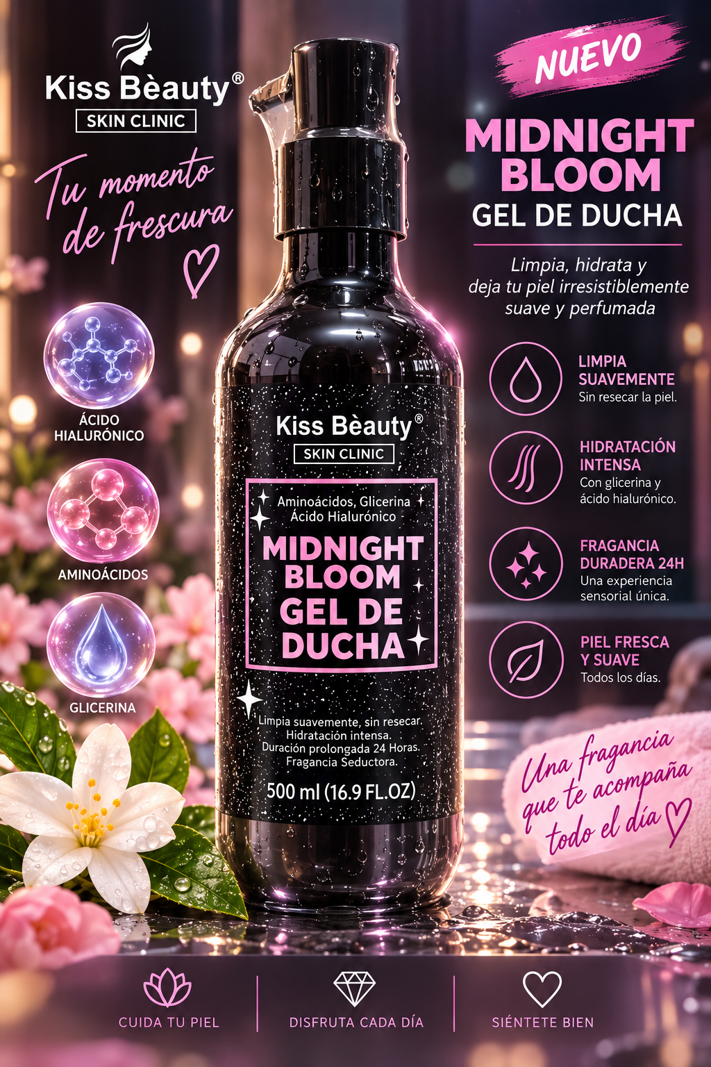 Gel de ducha Midnight Bloom