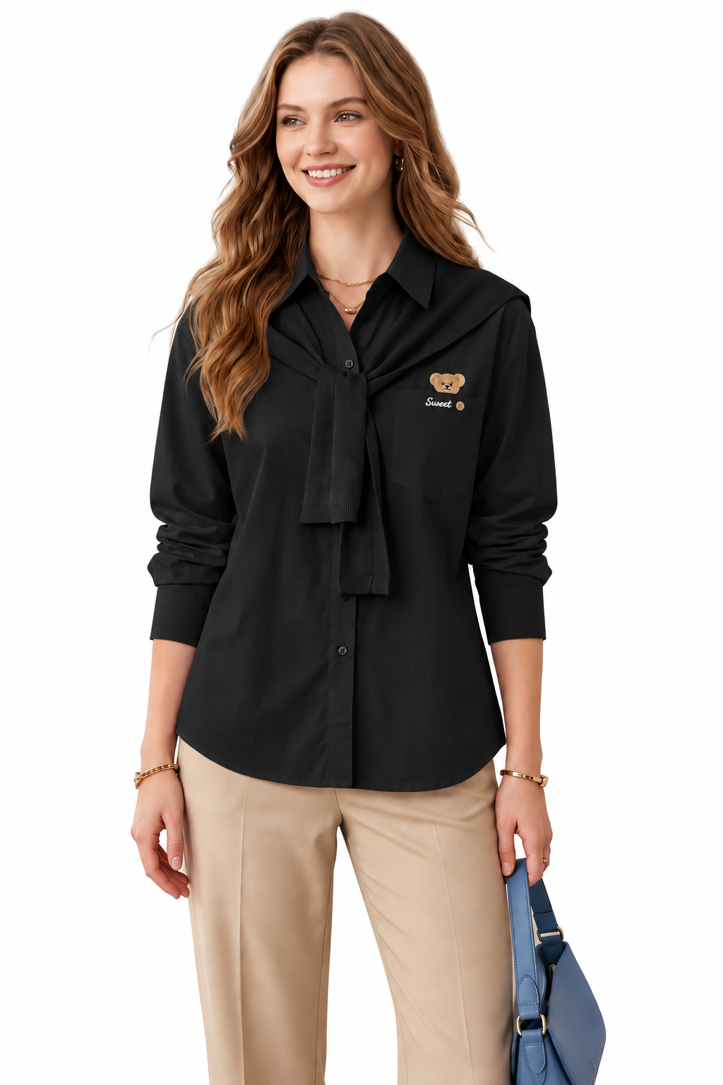 Camisa teddy