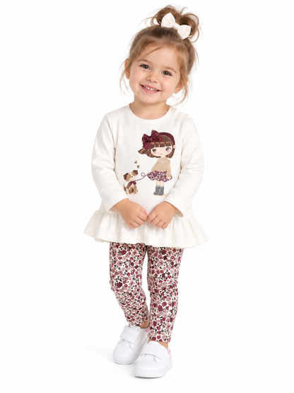 Chandal niña pink girl