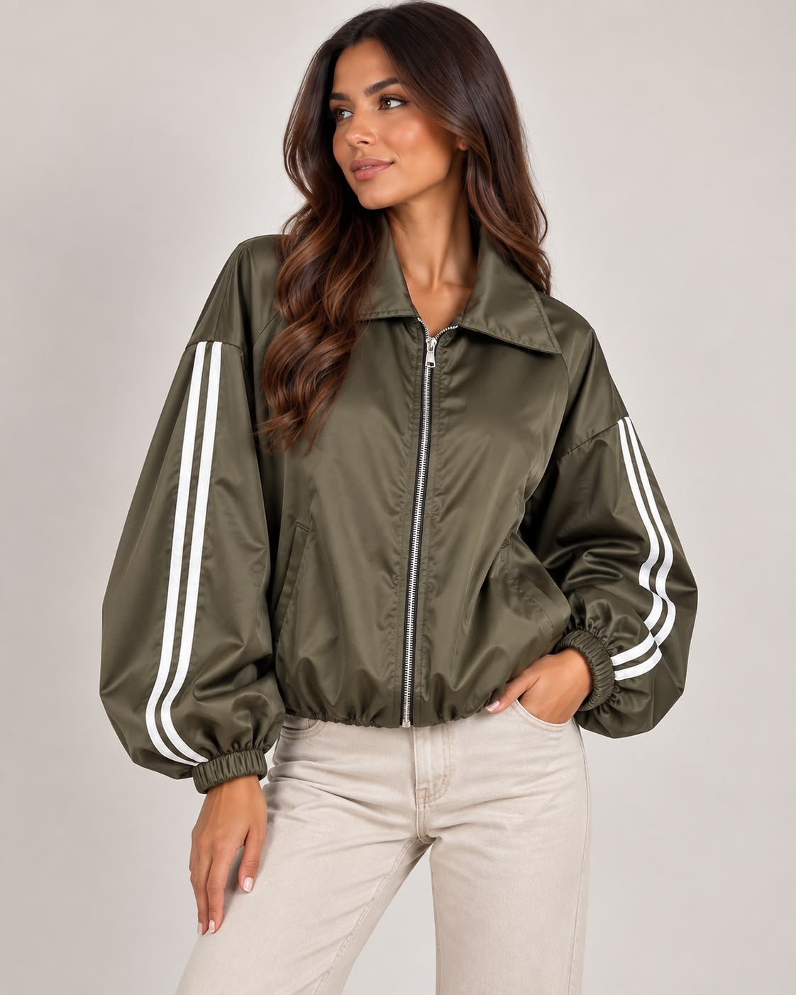 Boomber estilo Adidas