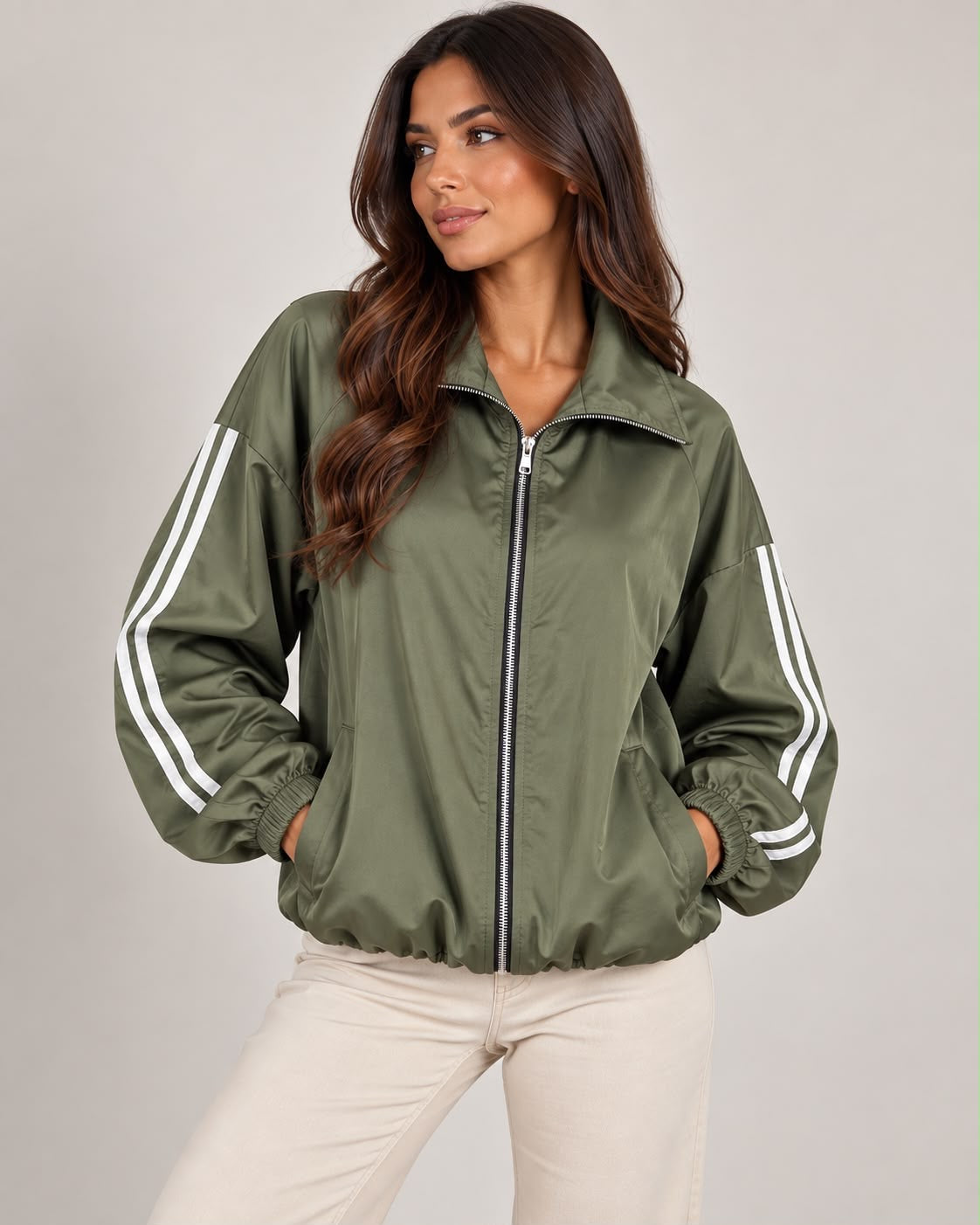Boomber estilo Adidas