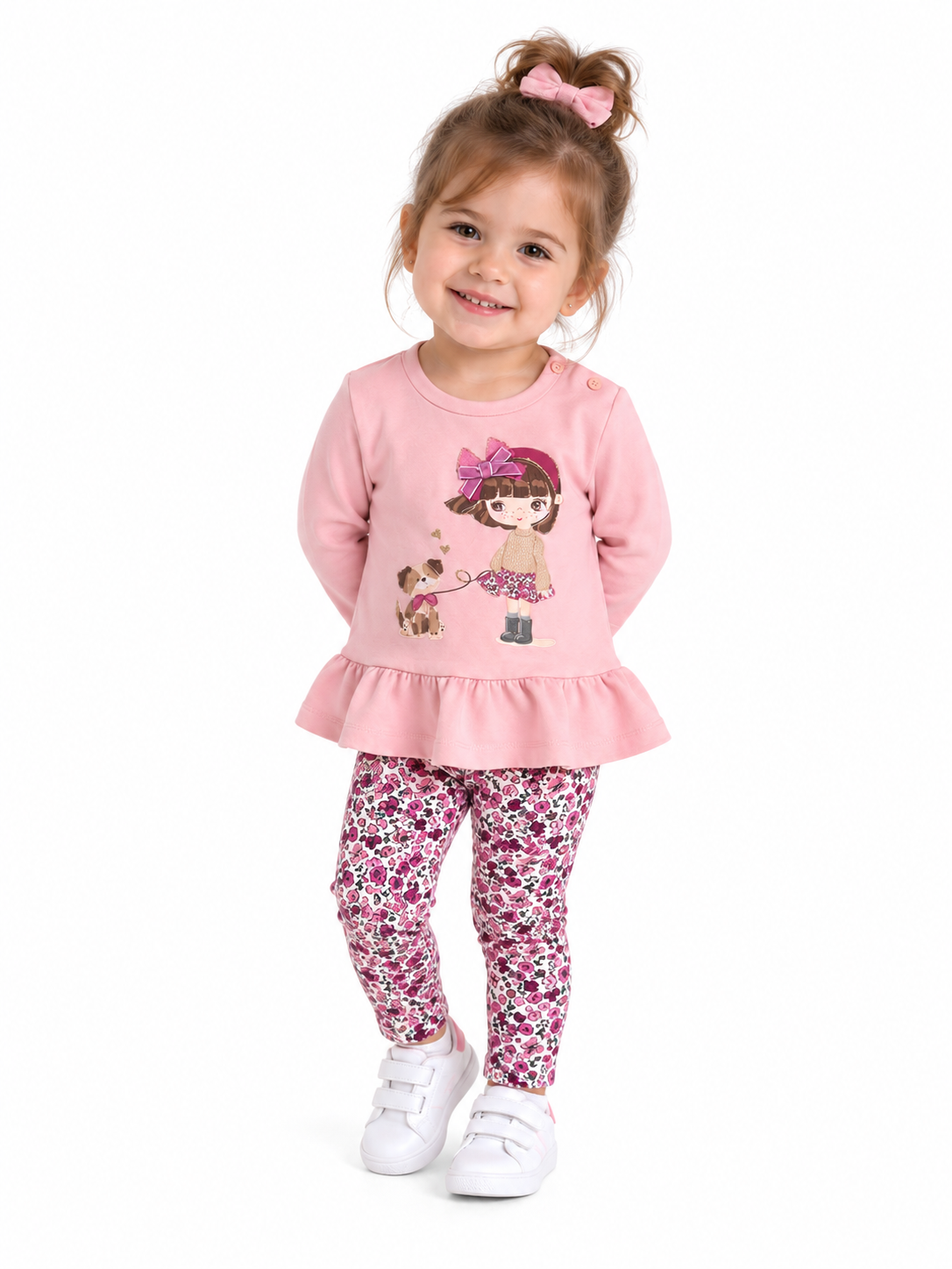 Chandal niña pink girl
