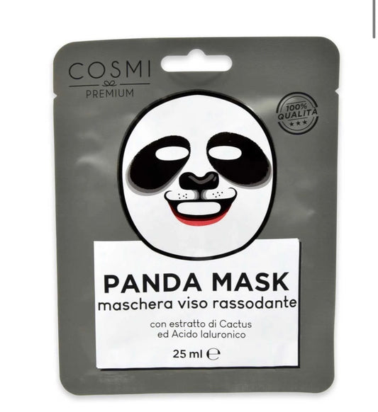 Mascarilla facial oso panda