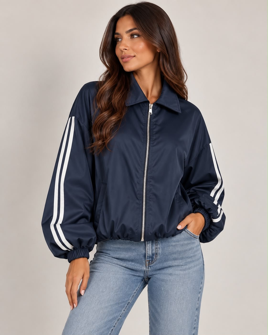 Boomber estilo Adidas