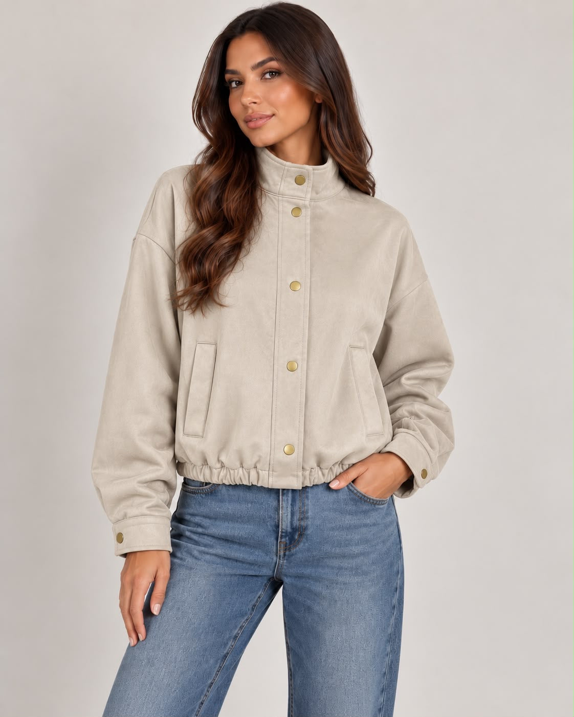 Chaqueta Antelina Vera