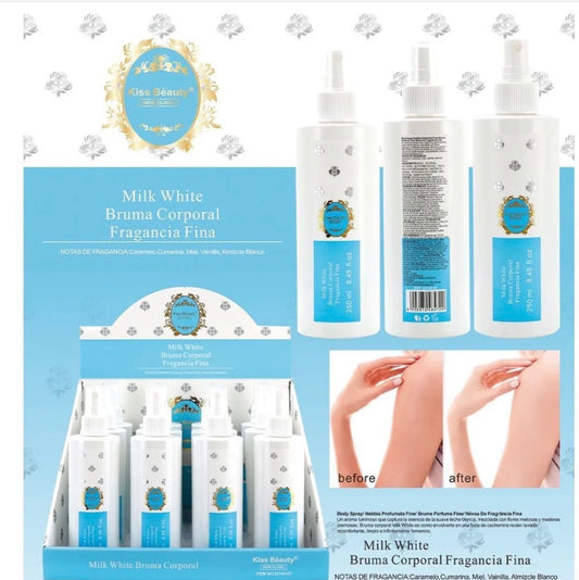 Bruma corporal milk white