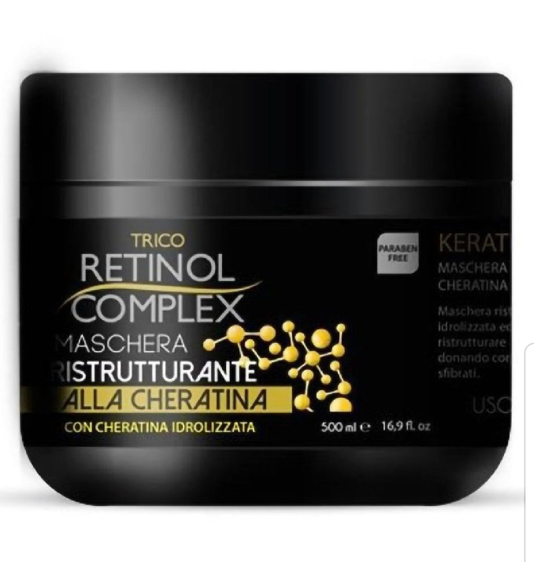 Mascarilla pelo retinol complex
