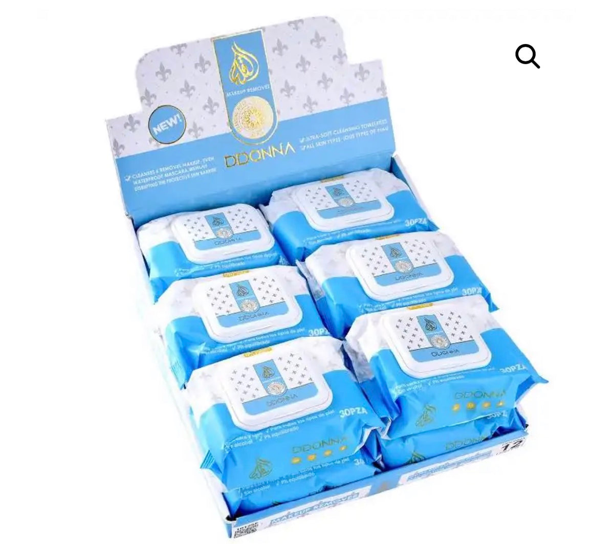 Toallitas desmaquillantes milk white