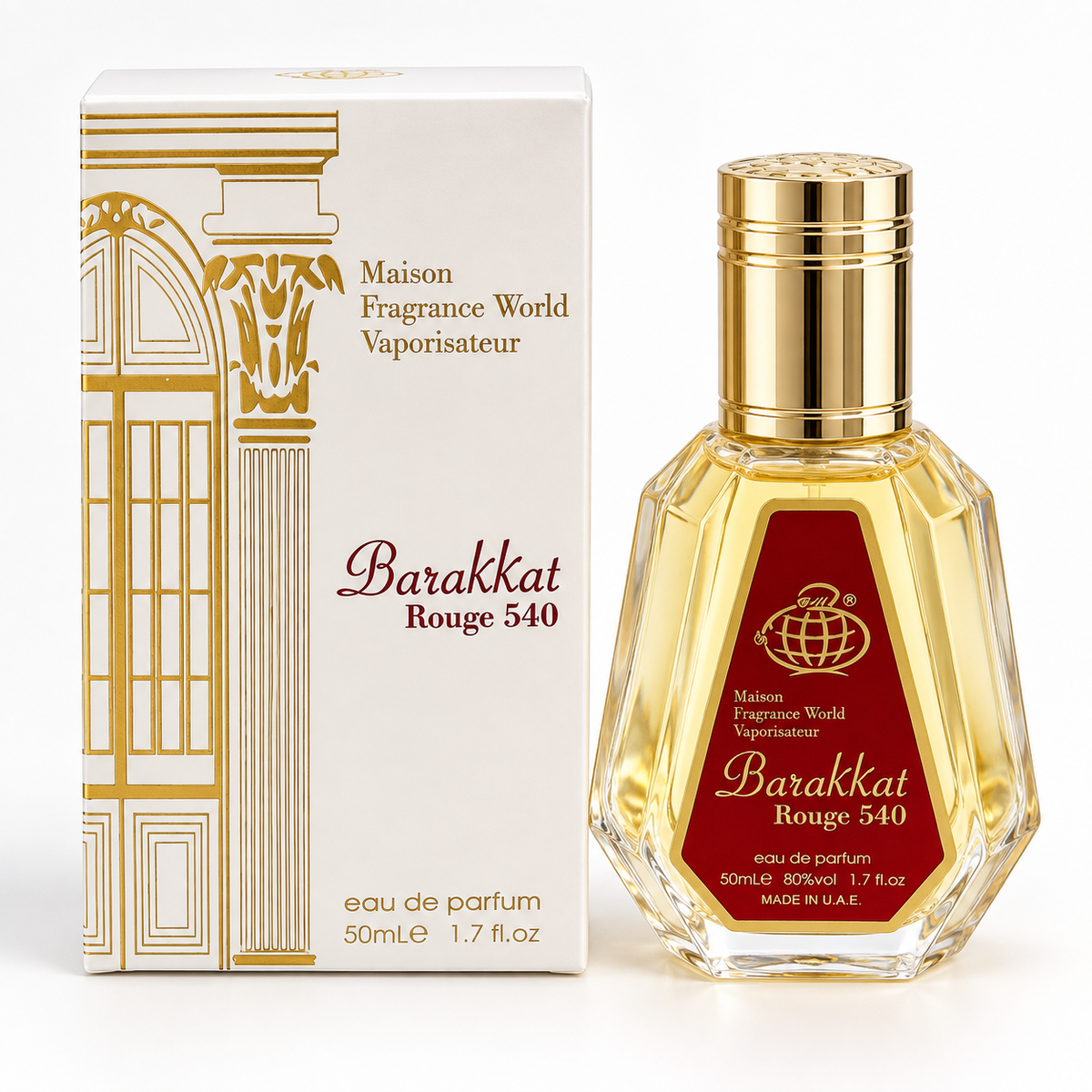 Perfume árabe barakkat elige 540