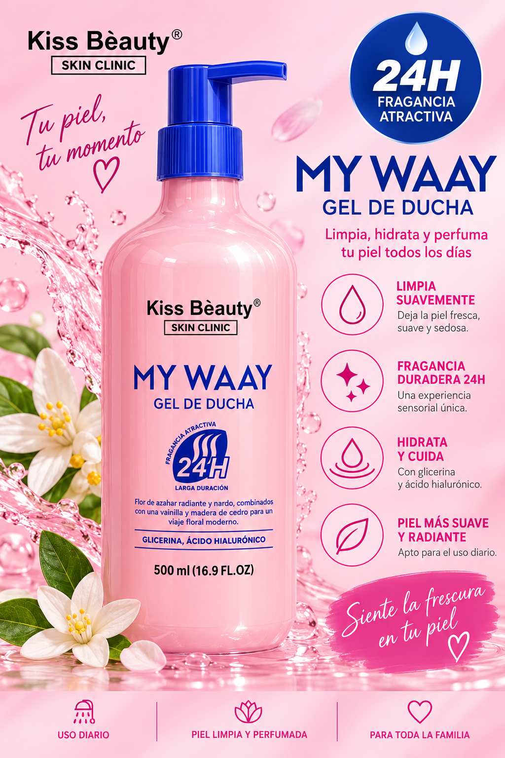 Gel de ducha my waay