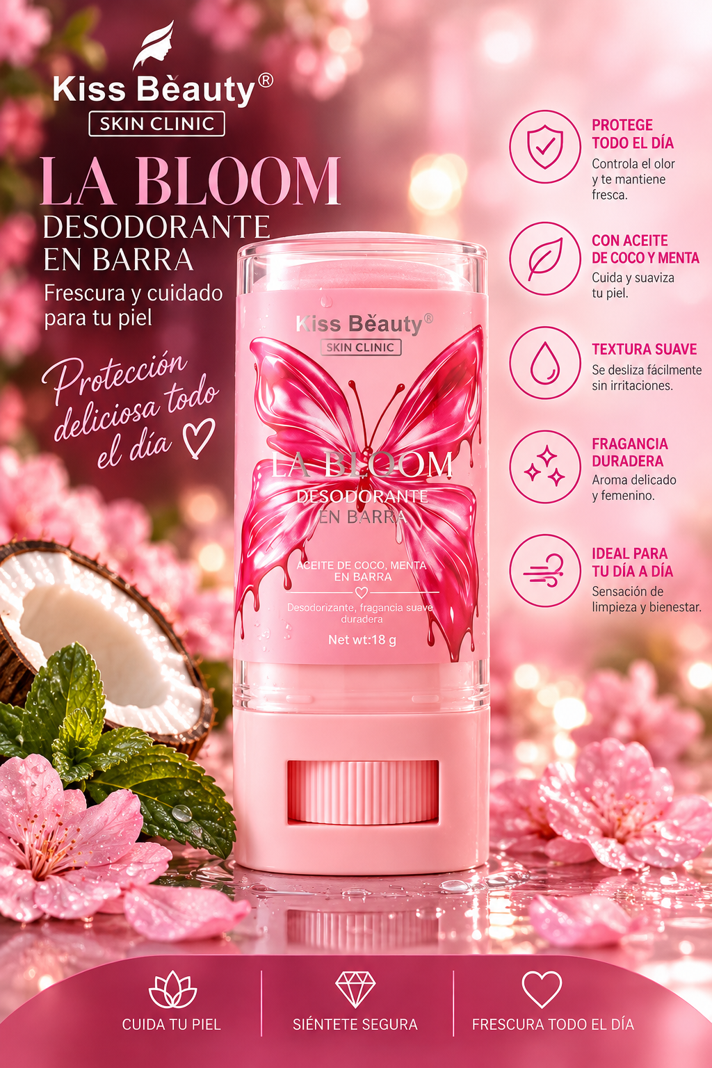 Perfume en barra La Bloom