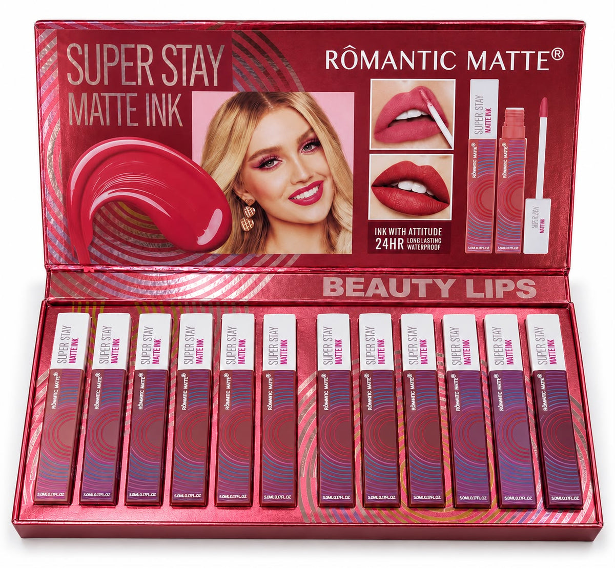 Set beauty lips
