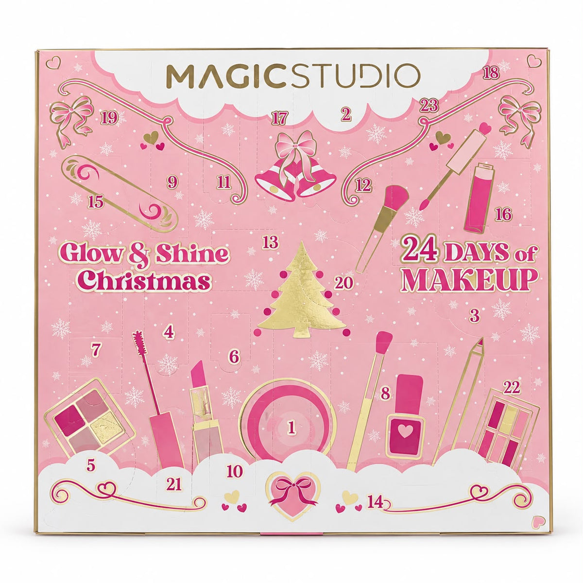 Calendario de Adviento Magic Studio rosa · 24 días