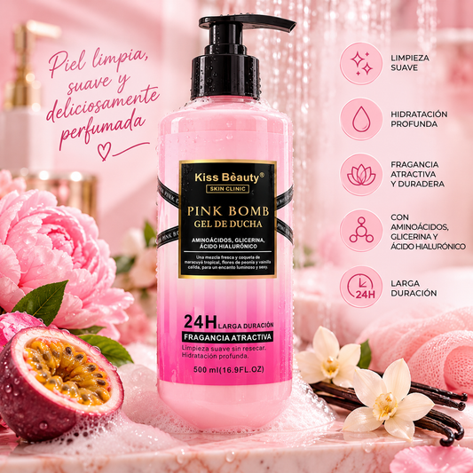 Gel de ducha pink bomb