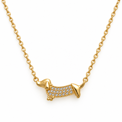 Collar perrito brillo