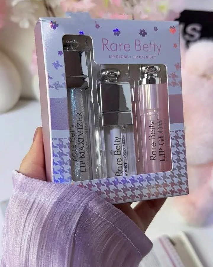 Set de labios Rare Betty de 3 piezas - Transparente