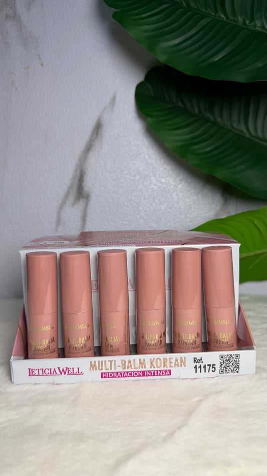 Bálsamo Multi-Balm Korean Leticia Well – Hidratación intensa