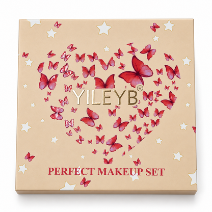 Estuche de maquillaje YILEYB cerrado