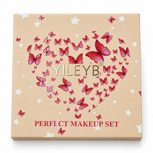 Estuche de maquillaje YILEYB cerrado