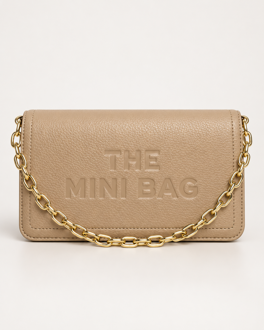 Bolso THE MINI BAG en color Beige