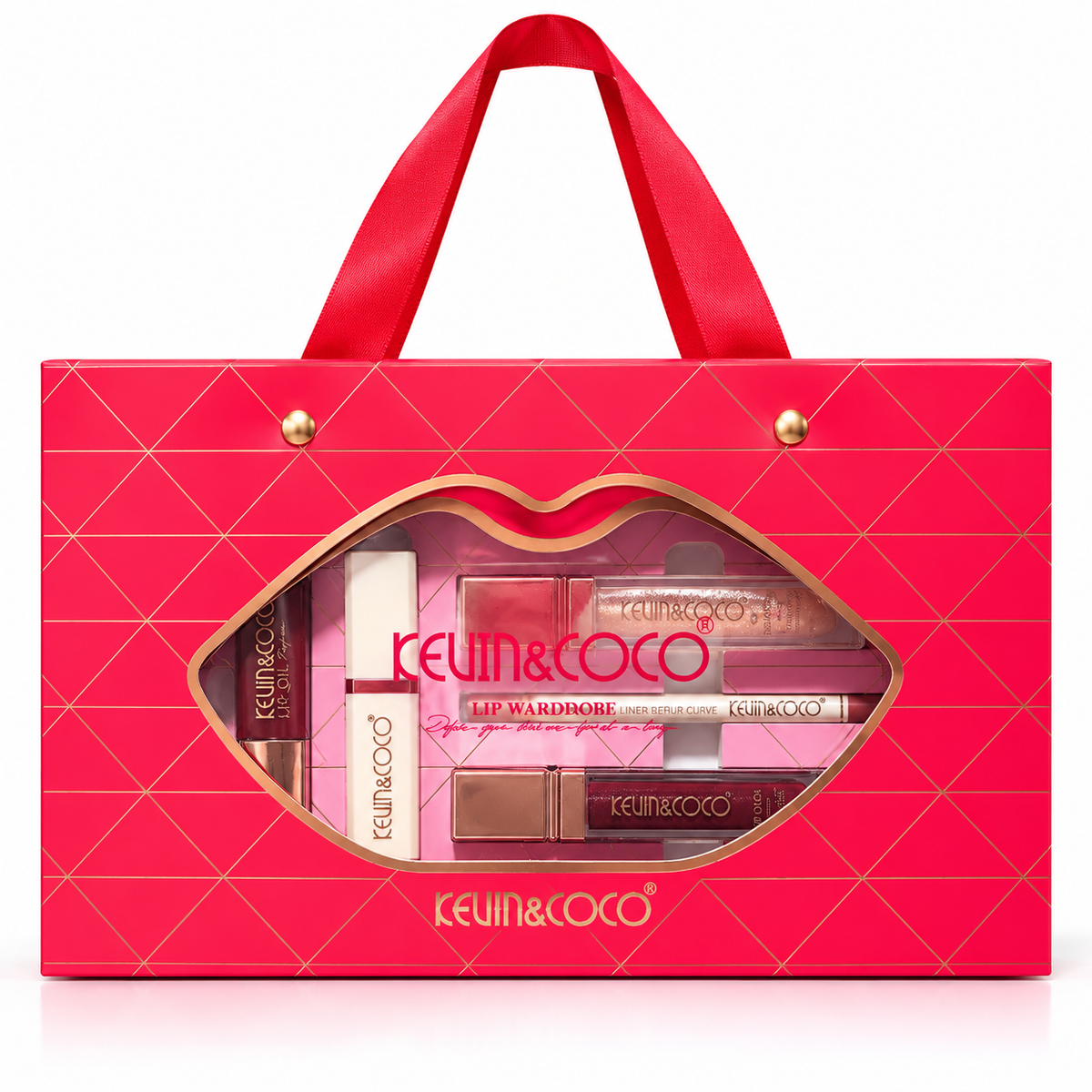 Set de labios Kevin & Coco Lip Wardrobe – presentación regalo