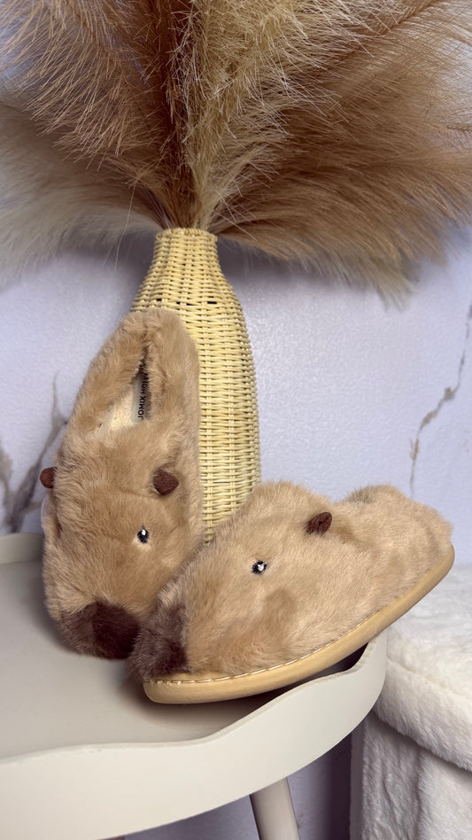 Zapatillas capibara color camel